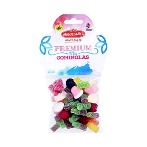 Gominolas blandas mix sabores bolsa 150 g.