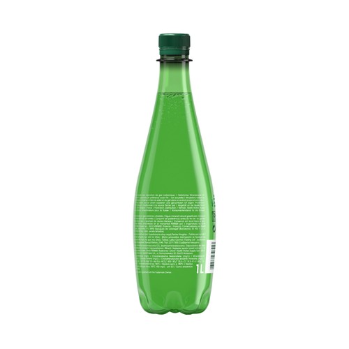 PERRIER Agua mineral con gas botella de 1 l.