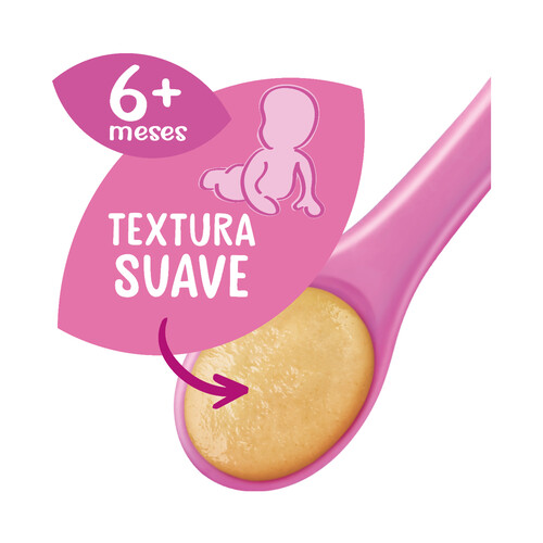 HERO Baby Tarrito de textura suave de verduritas con merluza, a partir de 6 meses 235 g.