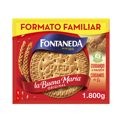 FONTANEDA La Buena María Galletas de desayuno 1800 g.