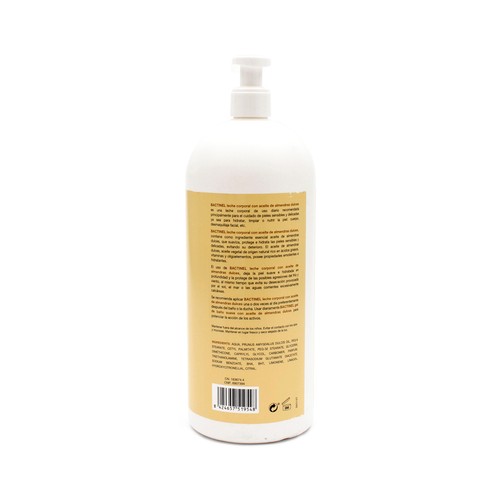 BACTINEL Leche corporal con aceite de almendras dulces, para pieles delicadas BACTINEL.