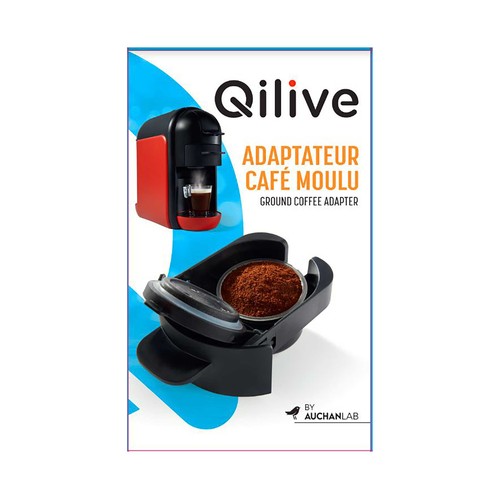 Adaptador para café molido para cafeteras 2 en 1 Qilive Multi Cofee, QILIVE.