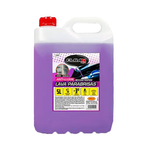 Liquido limpiaparabrisas antilluvia, 5 litros, ROLMOVIL.