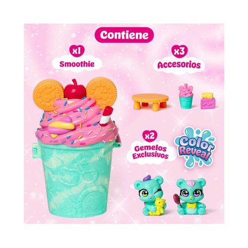 CHERRY PETS Smoothie Fun Park 2 figuras osos gemelos
