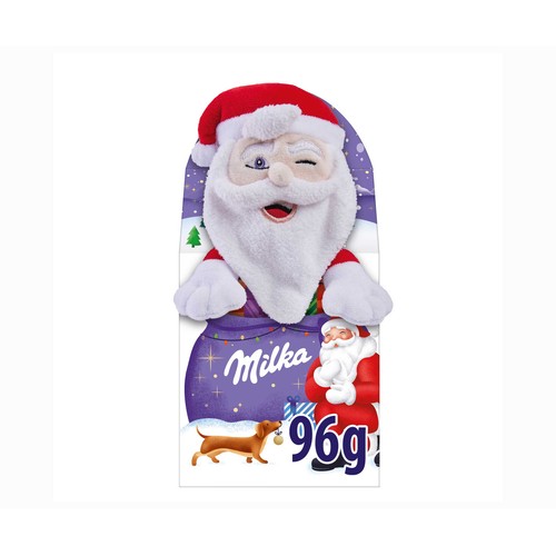 MILKA Chocolate con leche y un peluche 96 g.