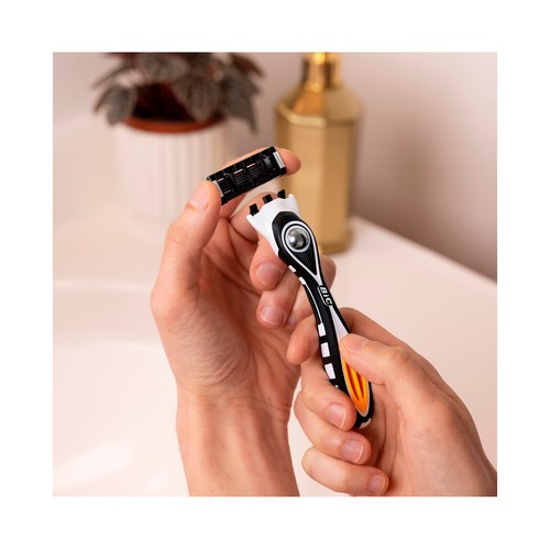 BIC Hybrid 5 flex Recambio de cuchillas de 5 hojas para maquinillas de afeitar 4 uds.
