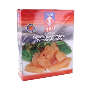 SAL ROCA Sal especial para preparar salmón ahumado SAL ROCA 1 kg.