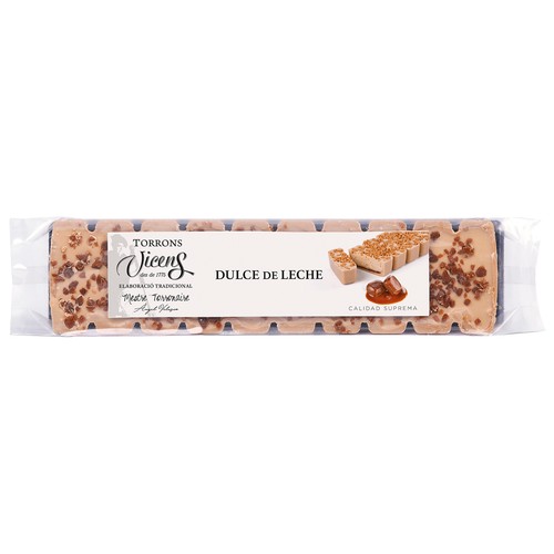 VICENS Turrón de dulce de leche 250 g.