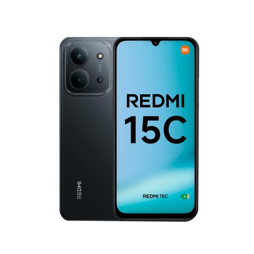 Smartphone XIAOMI Redmi 15C, 256GB + 4GB Ram, pantalla LCD 17,52cm (6,9"), MZB0LIFEU