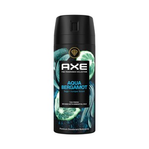 Imagen de AXE Aqua bergamot Desodorante en spray para hombre con hasta 72 horas de frescor 150 ml.