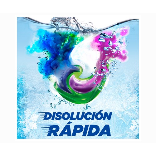 ARIEL Detergente en cápsulas color 19 DS