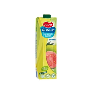JUVER Néctar de guayaba sin azúcares añadidos JUVER 1 l.