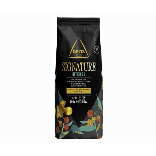 DELTA Café en grano signature intenso 500 g.