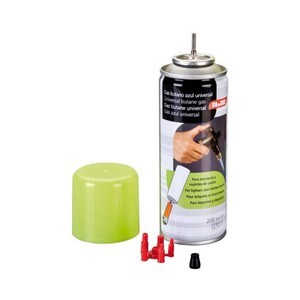 Imagen de Recambio de gas butano para sopletes de cocina, 200 mililitros IBILI.