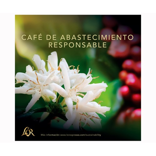 L"OR ESPRESSO Café ristretto intensidad 11 50 uds. 260 g.