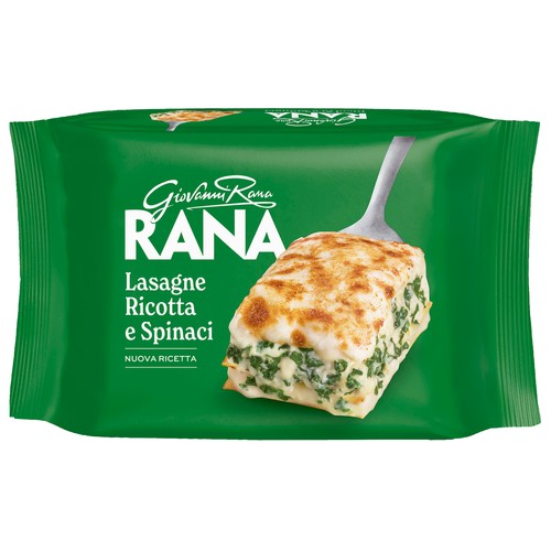 RANA Lasaña de ricotta y espinacas, lista para calentar y comer 350 g.