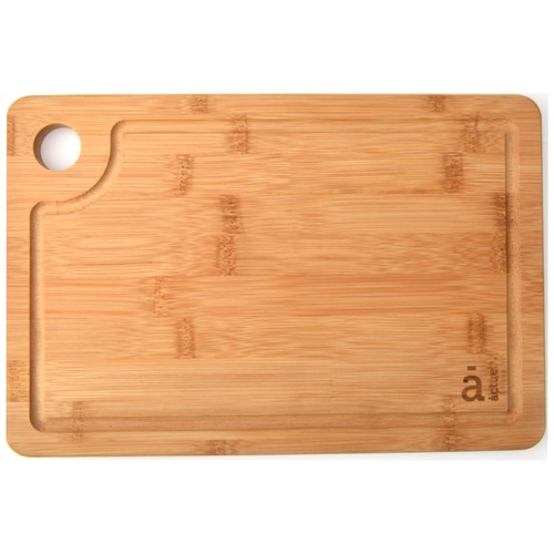 Tabla para cortar 30x20x1,2cm de madera de bambú. ACTUEL