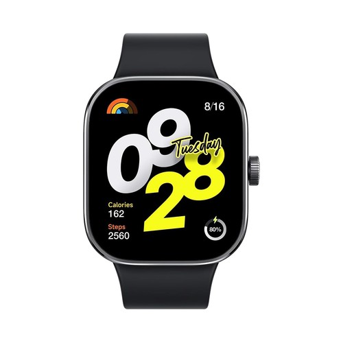 XIAOMI Redmi watch 4 negro, Smartwatch 5cm (1,97"), GPS, Bluetooth.