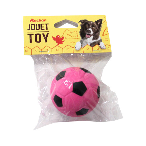 PRODUCTO ALCAMPO Juguete pelota de goma (diseño deportivo) de 6 cm.