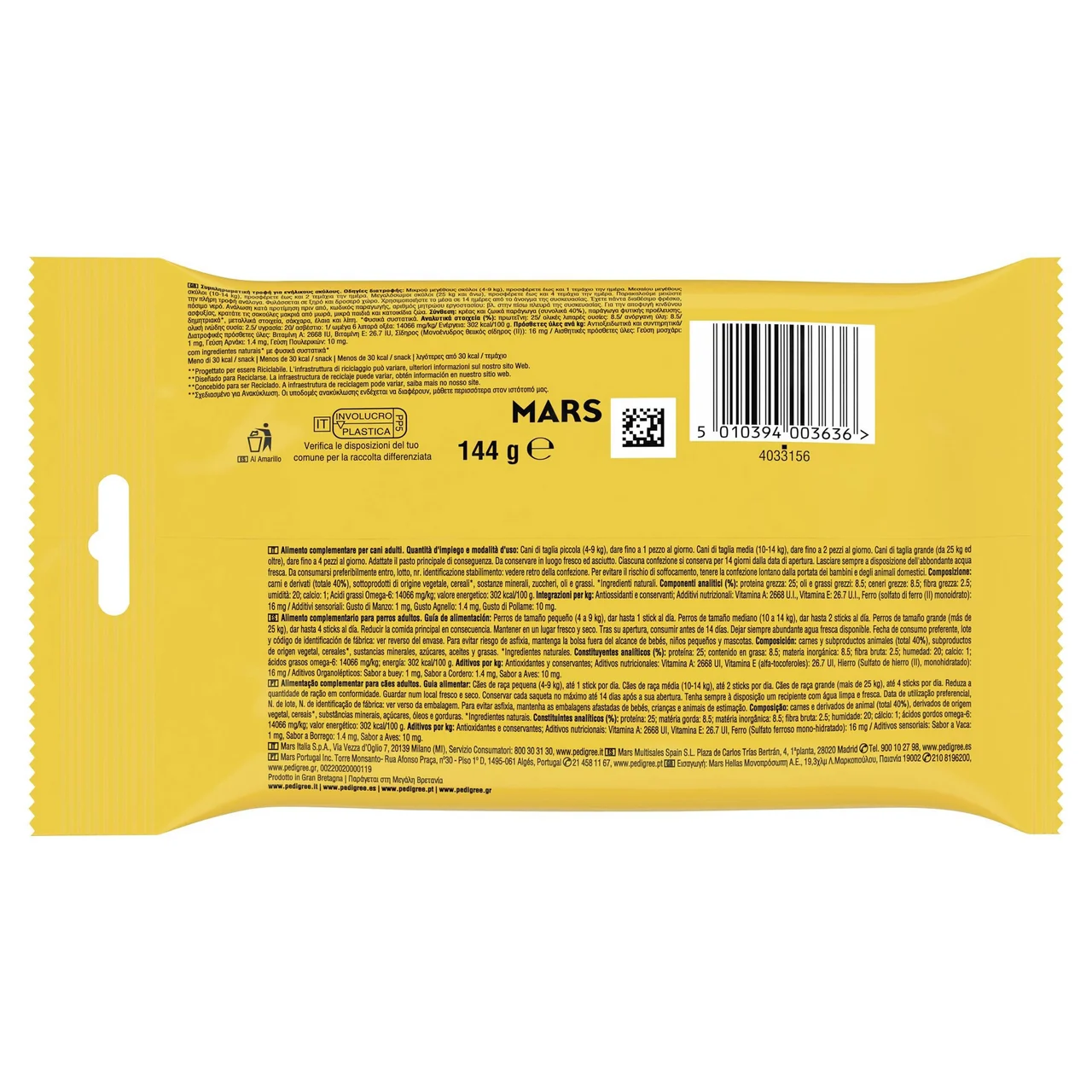 Snack de perro schmackos 20unds