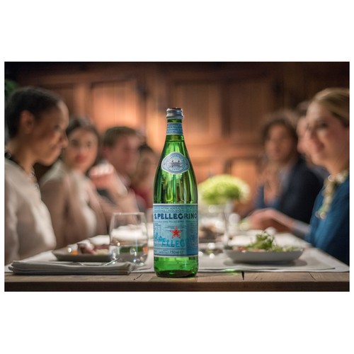 S. PELLEGRINO Agua mineral natural con gas botella 75 cl.