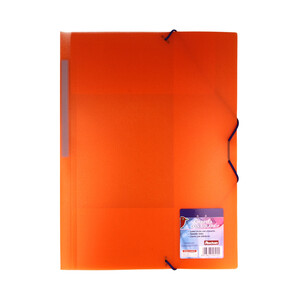 Carpeta de polipropileno transparente  tamaño folio, con 3 solapas PRODUCTO ALCAMPO.