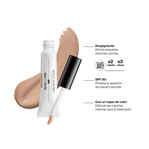 BELLA AURORA Corrector anti manchas que ayuda a unificar el tono BELLA AURORA Bio 10 forte.