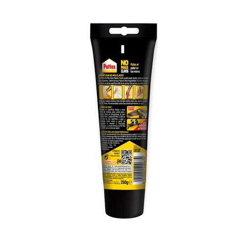 Adhesivo de montaje blanco 250gr PATTEX No Más Clavos Instant