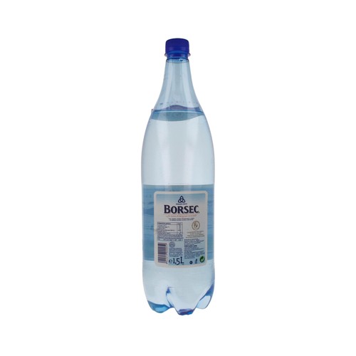 BORSEC Agua mineral con gas botella de 1,50 litros