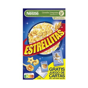 Imagen de NESTLÉ Cereales con miel en forma de Estrellitas 450 g.