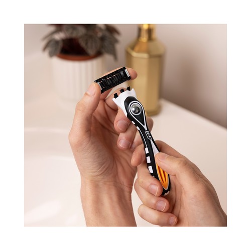BIC Hybrid 5 flex Recambio de cuchillas de 5 hojas para maquinillas de afeitar 4 uds.