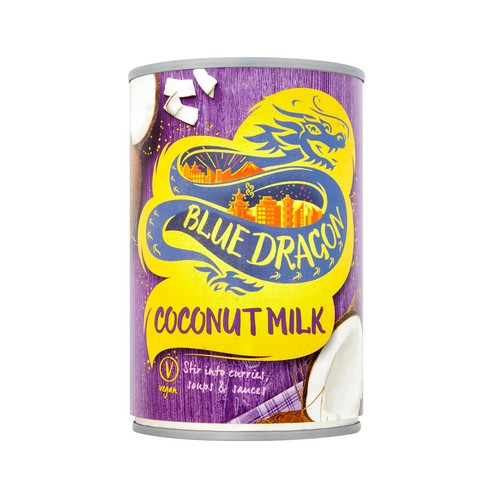 Jugo de coco BLUE DRAGON lata de 400 ml.