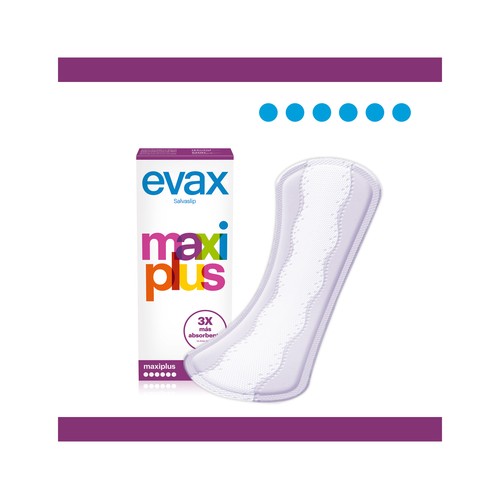 EVAX Salvaslips maxi plus EVAX 30 uds.