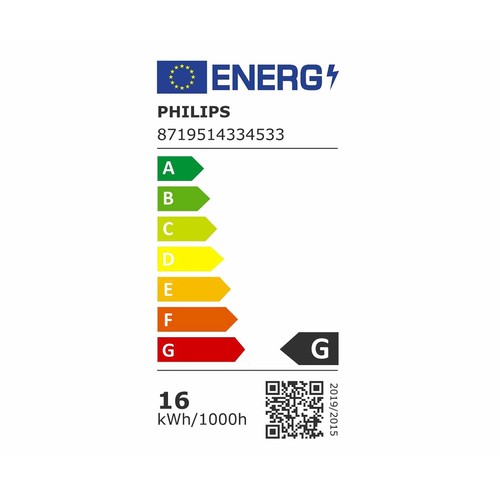 Bombilla Led especial frigorífico E14, 1,7W=15W, luz cálida 2700K, PHILIPS.