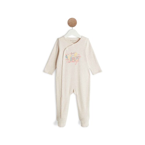 Pijama pelele de algodón para bebé IN EXTENSO, talla 62.