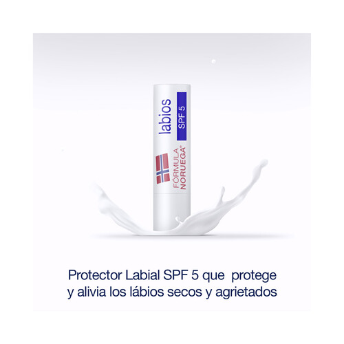 NEUTRÓGENA Protector labial con FPS 5 NEUTRÓGENA 4,8 g.
