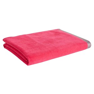 Toalla de playa velour 90x160cm, 100% algodón, 360g/m², ACTUEL. 1 unidad.