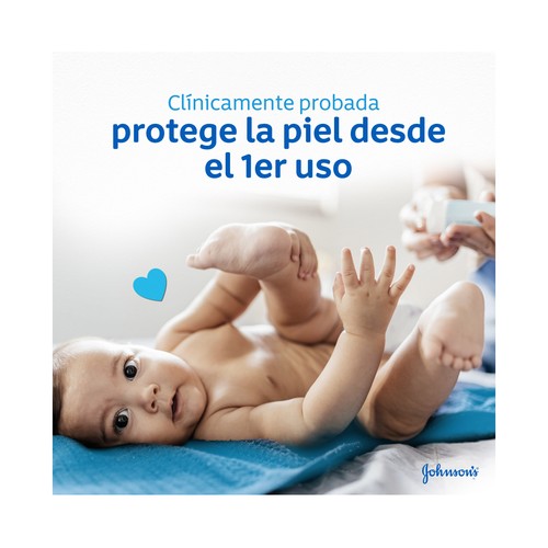JOHNSON´S Baby Crema protectora para la zona del pañal 100 ml.
