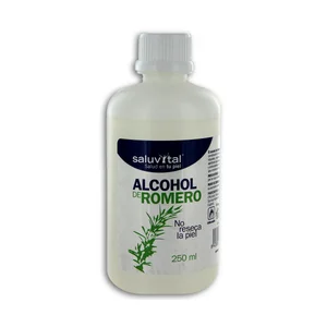 SALUVITAL Alcohol de romero que limpia, hidrata y mantiene la piel en buen estado SALUVITAL 250 ml.