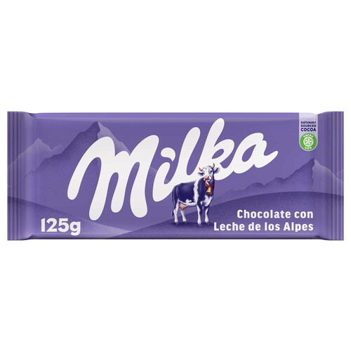 MILKA Chocolate con leche 125 g.
