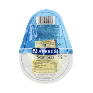AMBROSI Queso scamorza blanco 250 g.