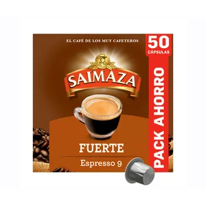 SAIMAZA Café cápsulas fuerte 50 uds. 260 gr.