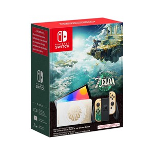NINTENDO SWITCH OLED Edición The Legend of Zelda Tears Of The Kingdom.