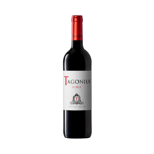 TAGONIUS  TAGONIUS Vino tinto roble con D.O vinos de Madrid botella de 75 cl.