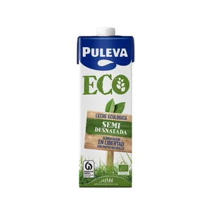 PULEVA Eco Leche semidesnatada 1 l.