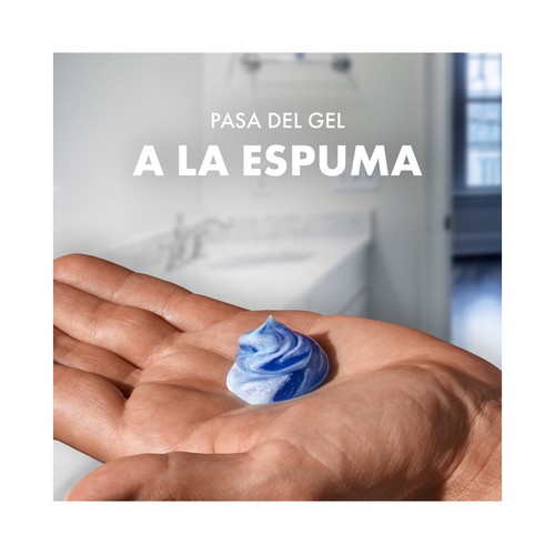 GILLETTE Series Gel de afeitar refrescante con eucalipto, para pieles sensibles 200 ml.