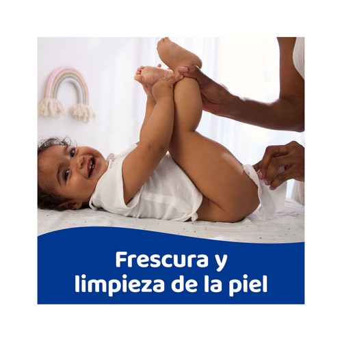 DODOT Siempre limpio Toallitas humedas para bebé, aptas para manos y cara 64 uds.