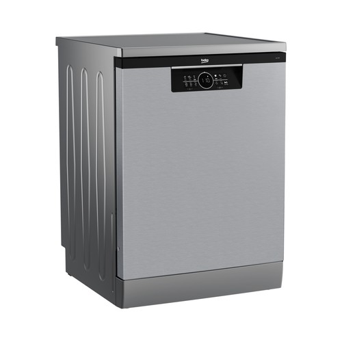 Lavavajillas BEKO BDFN26441X INOX, capacidad: 14 servicios, clasificación energética: C, H: 85cm, A: 60cm, F: 59,5cm.