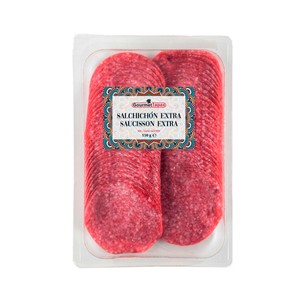 Imagen de GOURMET TAPAS Lonchas de salchichon extra 150 g.
