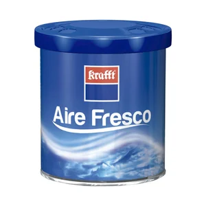 Ambientador en gel para coche, en envase de lata con dosificador y con olor a aire fresco KRAFFT.